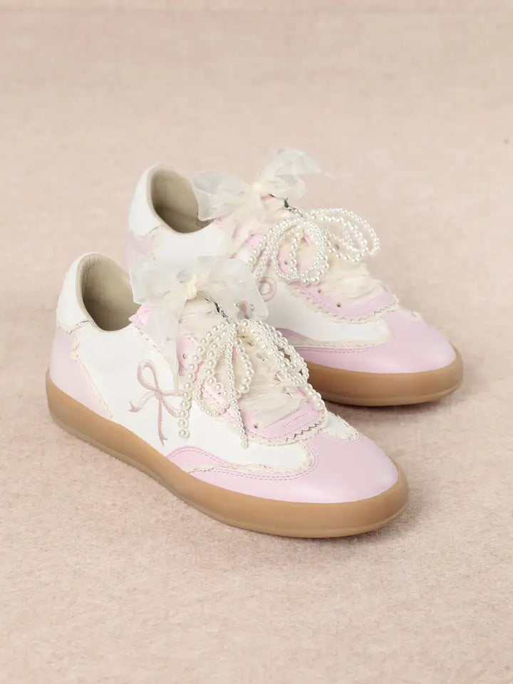 Perals and Bows Oh My Shoes