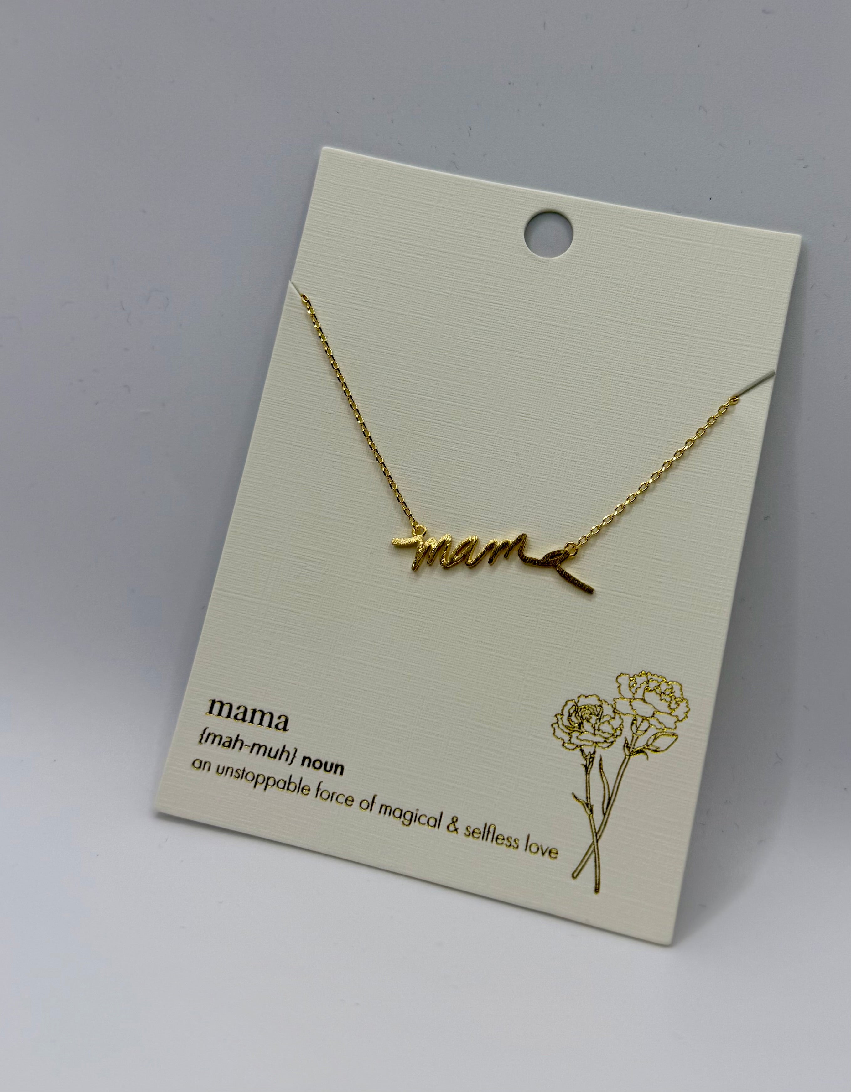 Perfectly Imperfect Mama Necklace