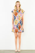 Andrea THML Button Floral Dress