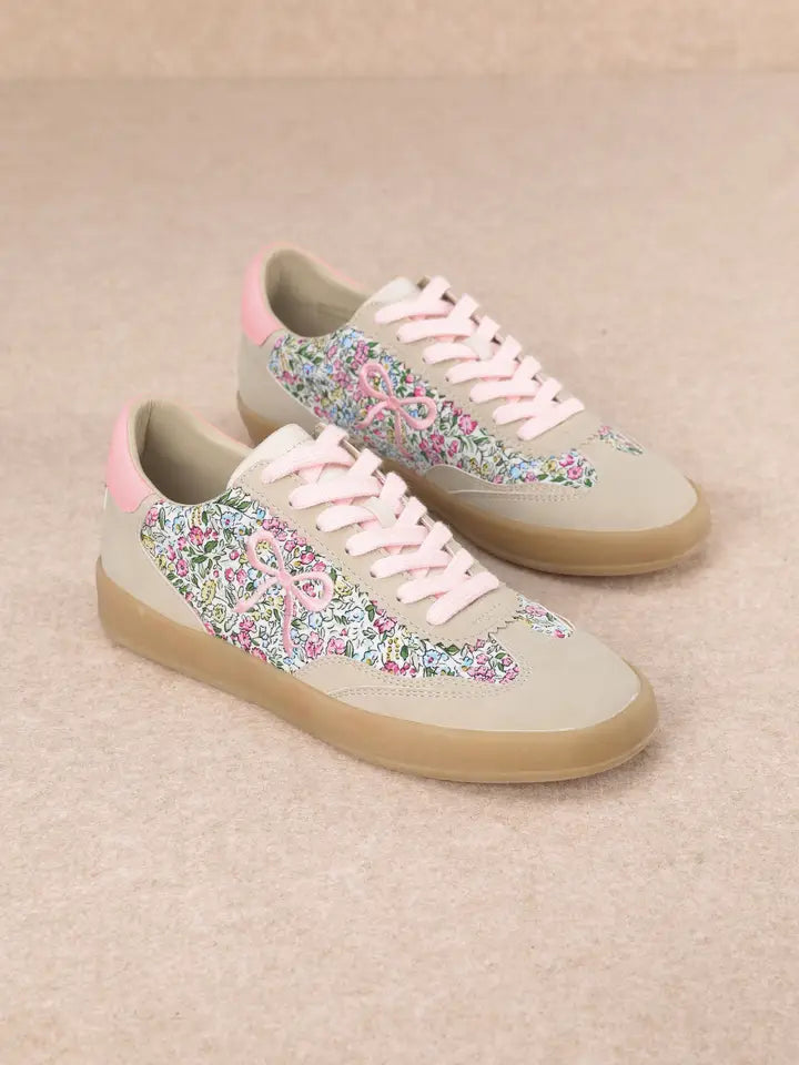 Julie Floral Bow Shoes