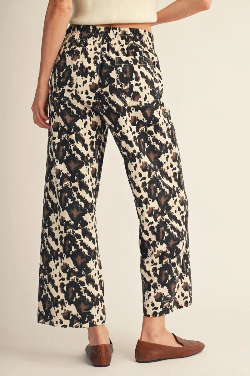 Clara Bell Cow Print Pants