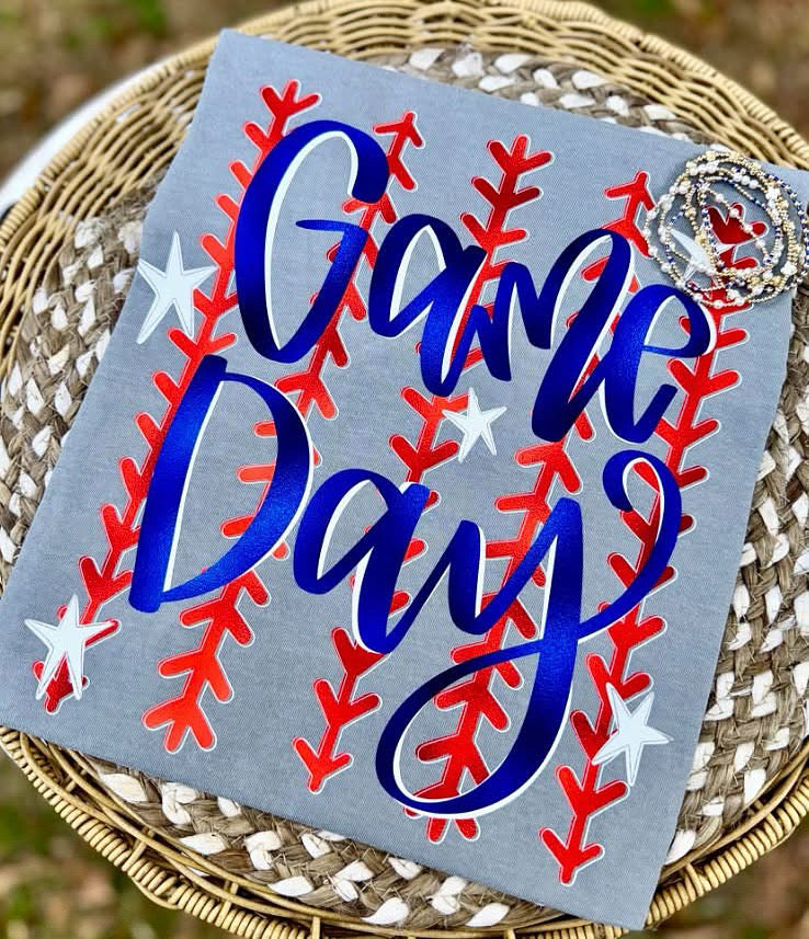 Simply You Game Day Vibes Comfort Color Tee