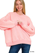 Amya Acid Wash Pullover