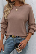 Shay Soft ribbed Pullover Top