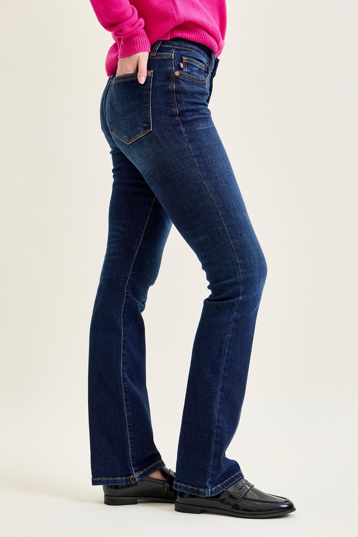 Judy Blue Mid-Rise Dark Wash Bootcut Jeans