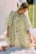 Curvy Bree Boho Babydoll Mini Dress