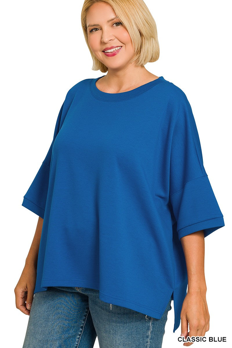 Curvy Sadie Scuba Top