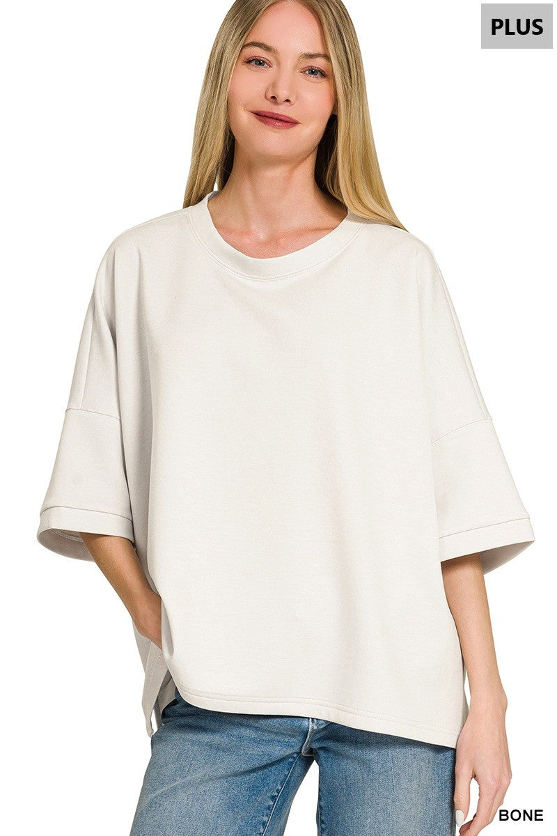 Curvy Sadie Scuba Top