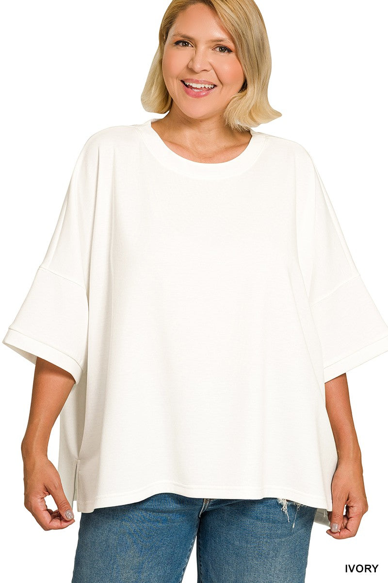 Curvy Sadie Scuba Top