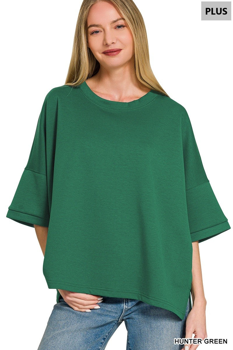 Curvy Sadie Scuba Top