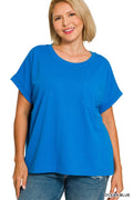 Curvy Mallori Pocket Tee