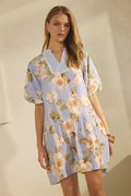 Gemma Floral Printed Mini Dress