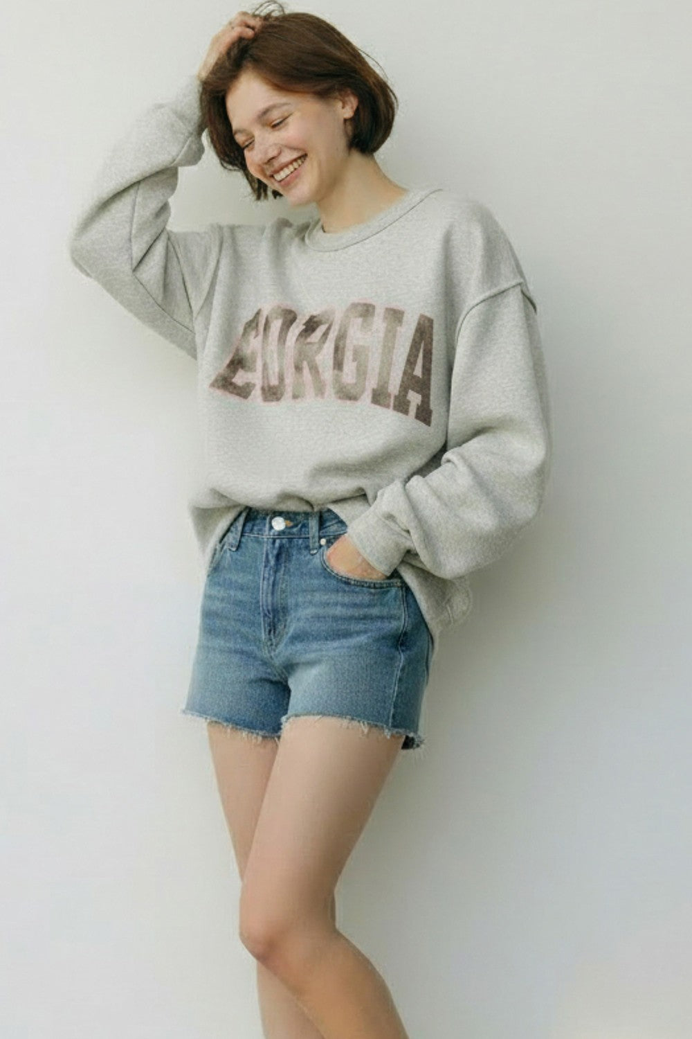 Georgia Camo Reversible Fleece Sweatshirt
