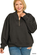 Curvy Torie Half-Zip Scuba Set
