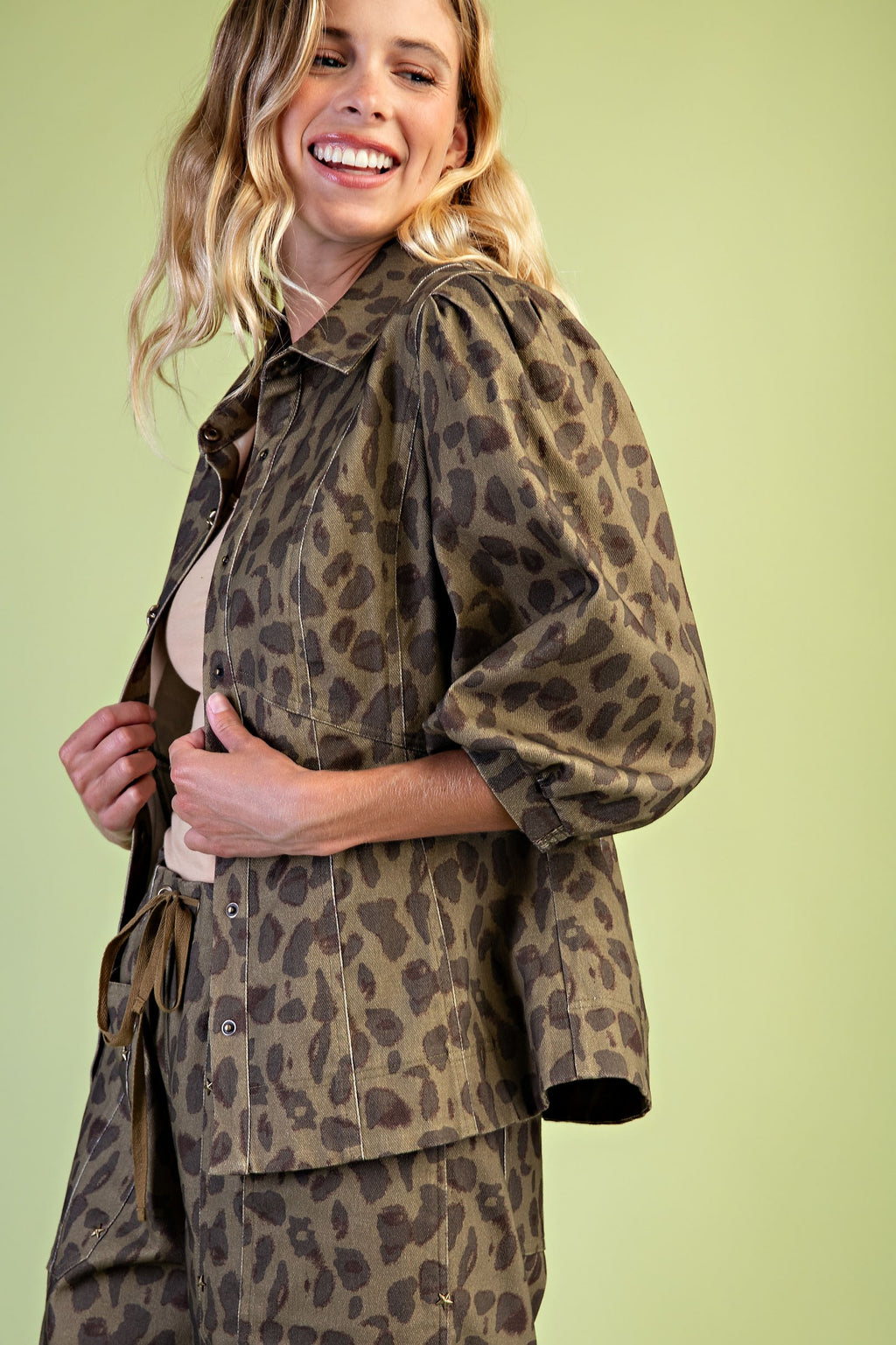 Esther Leopard Print Top