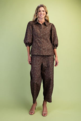 Esther Leopard Print Top