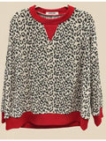 Laken Leopard Cozy Pullover Top
