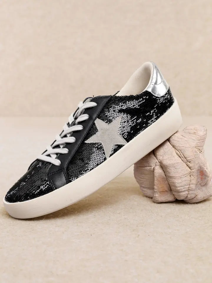 Brady Black Bling Shoes