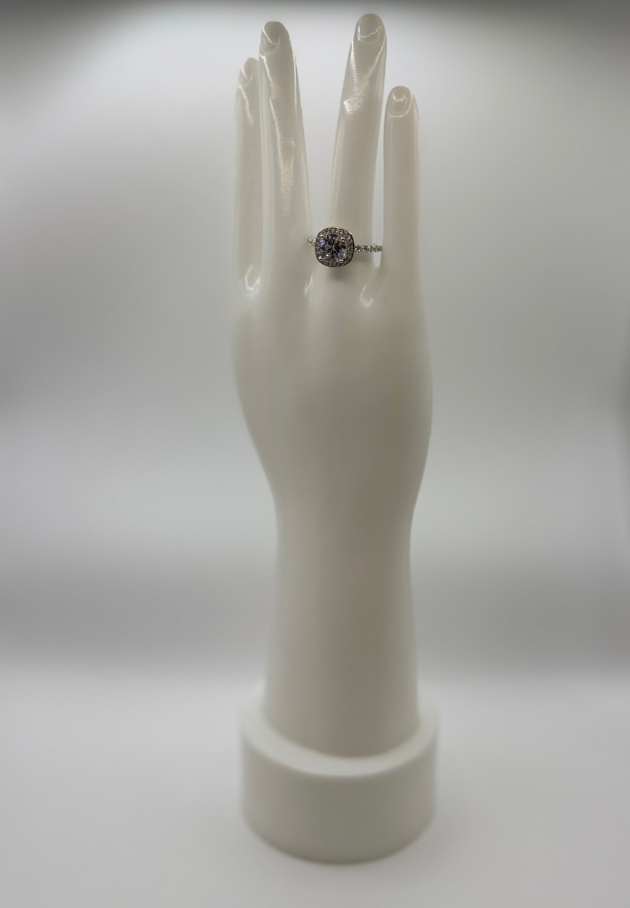 RG Silver Dupe Wedding Ring