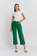 Mica Denim Seraphina Cuffed Cropped Jeans