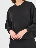 Sabrina Mary Square Black Matching Pant Set
