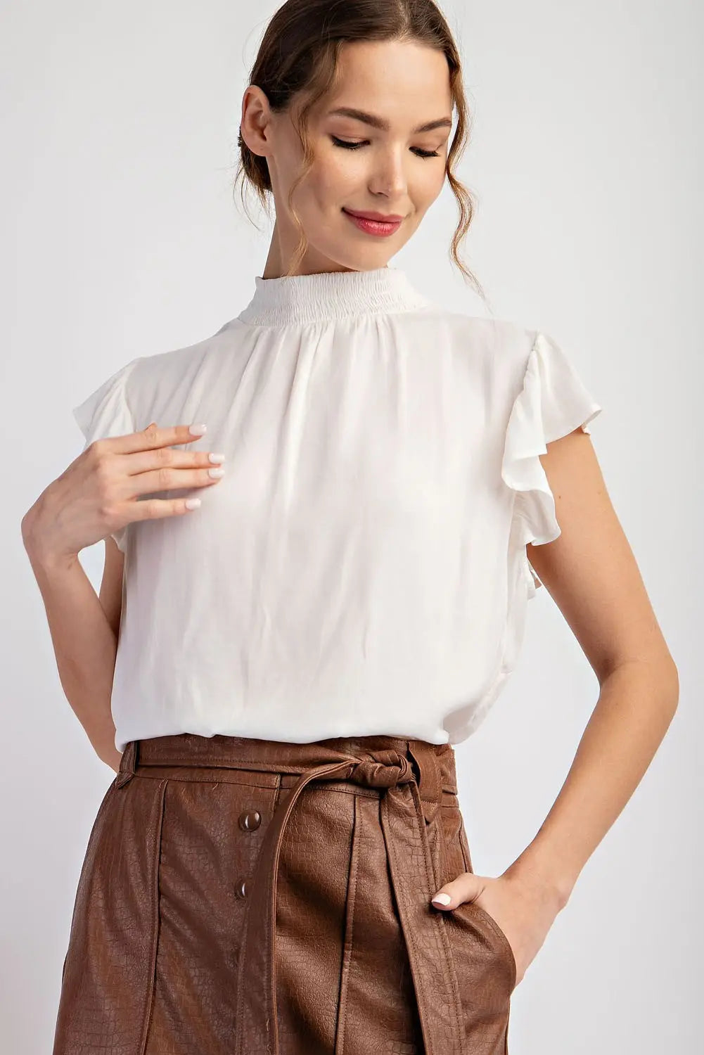 Florence Flutter Top