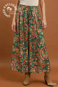 Paulina Paisley Floral Wide Leg Pants