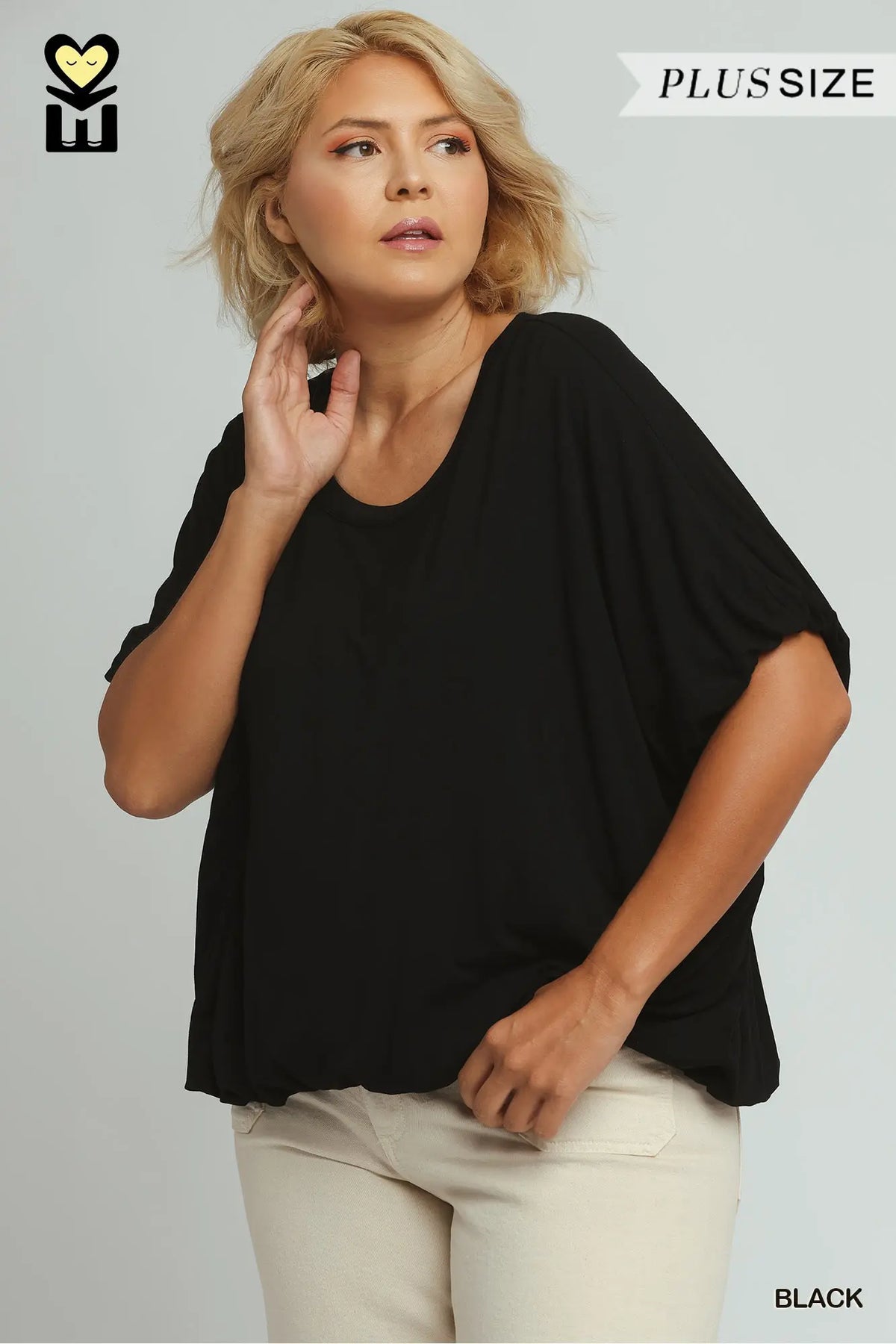 Curvy Nancy Nothing Fancy Casual Top