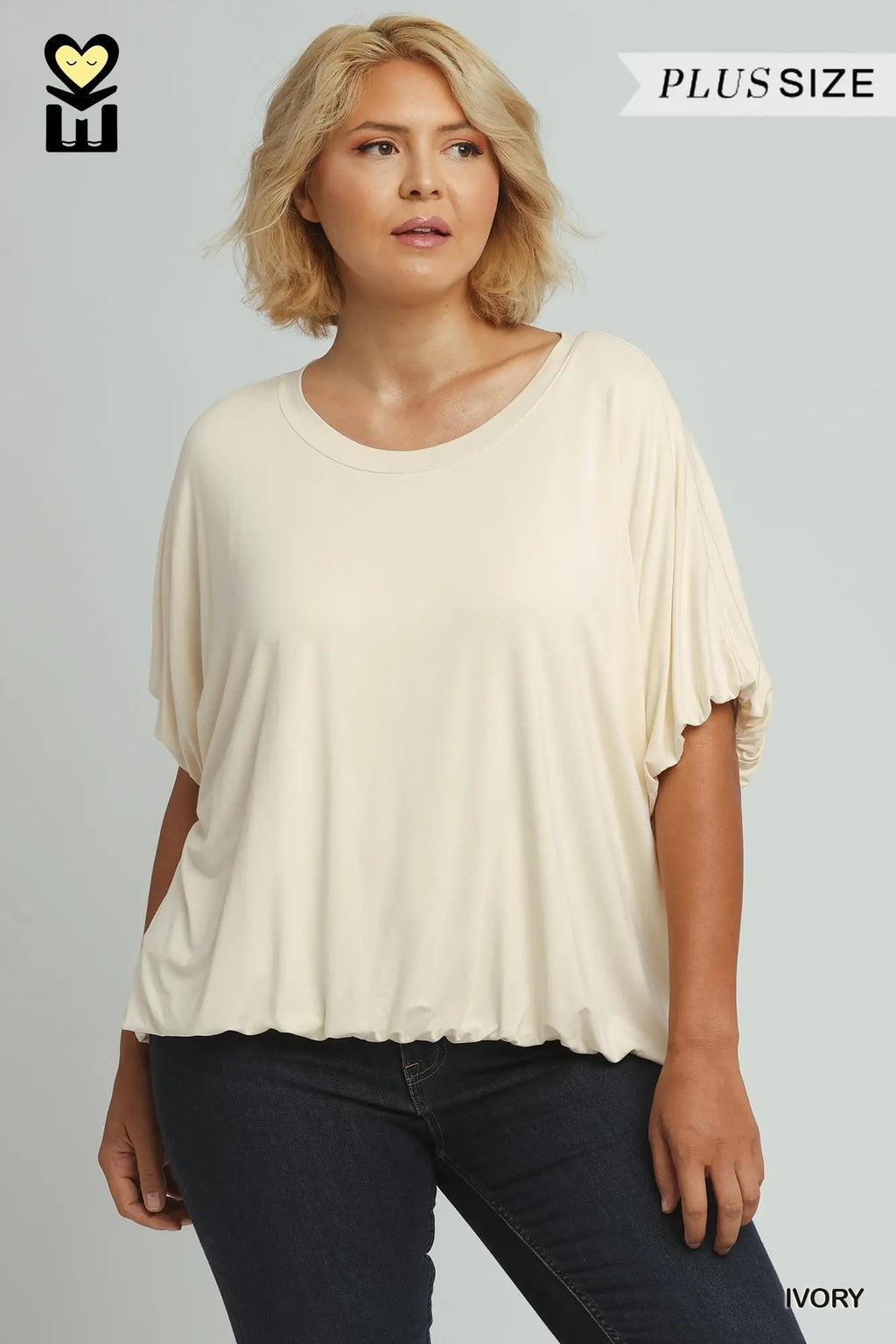 Curvy Nancy Nothing Fancy Casual Top