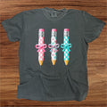 Simply You Cutesy Pencil Comfort Color TShirt