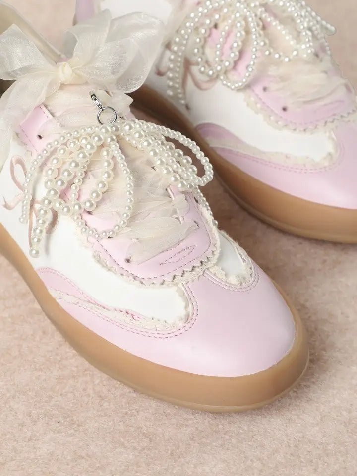Perals and Bows Oh My Shoes