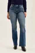 Judy Blue Mid-Rise Bootcut Dark Indigo Jeans