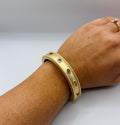 RG Multicolor Stone Cuff Bracelet