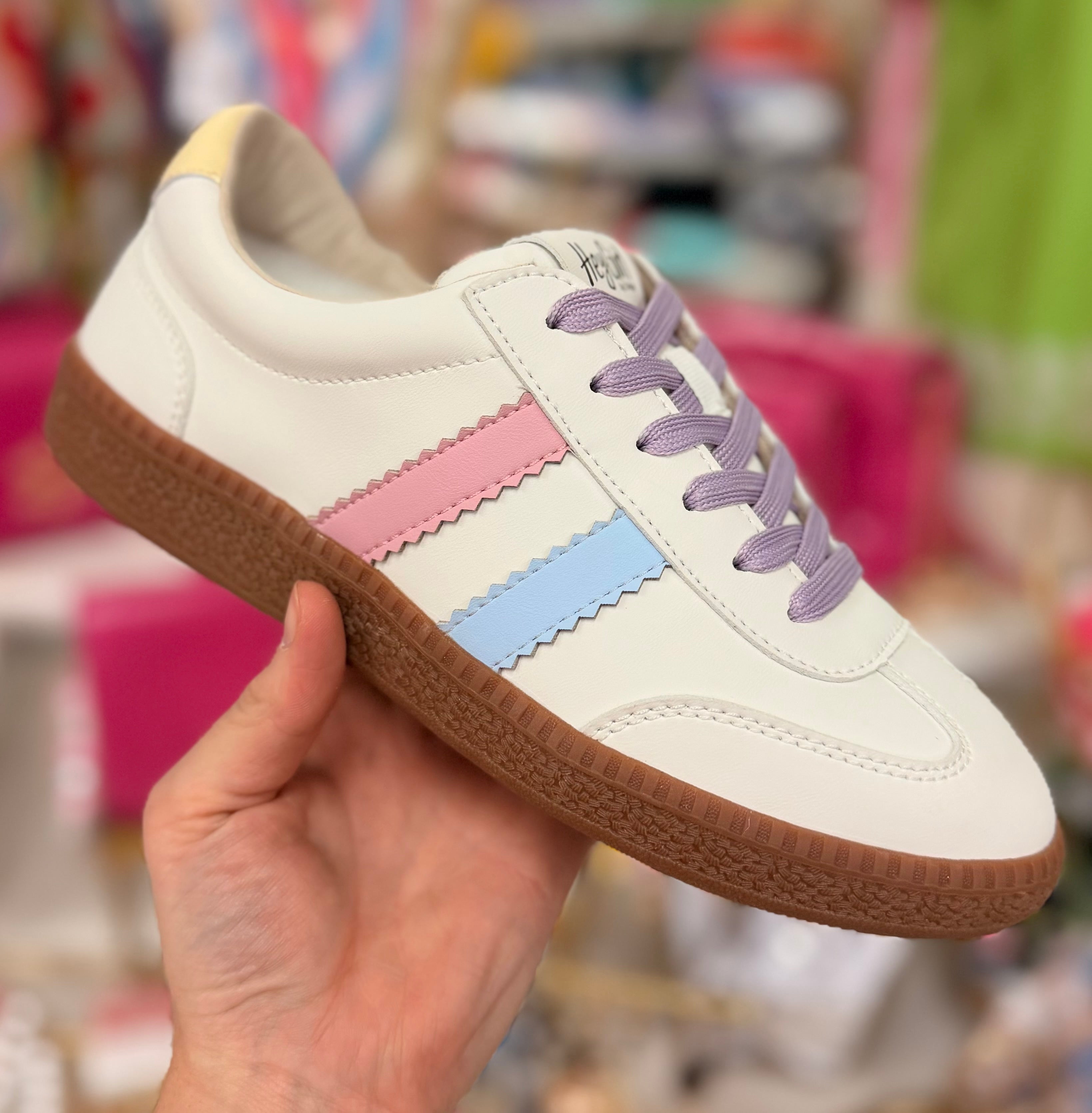 Corkys Heads Up Pastel Combo Sneakers