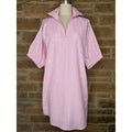 Charlotte Adrienne Pink Hot Stripe Dress