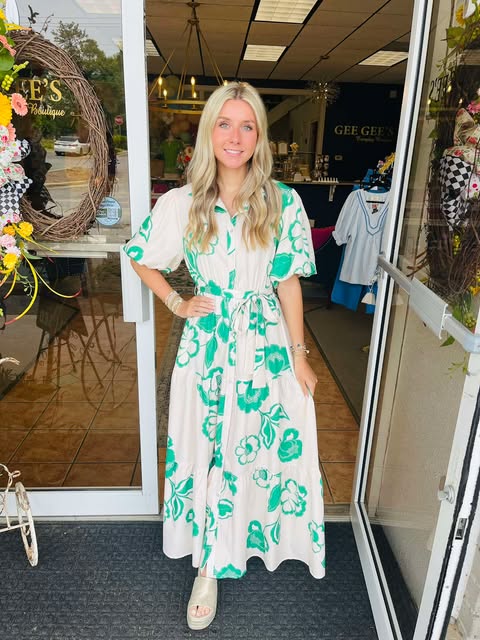 Julie Floral Maxi Dress