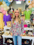 Hallie Belle Printed Top