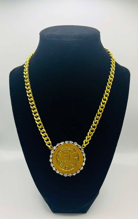 Yochi Chanel Diamond Necklace