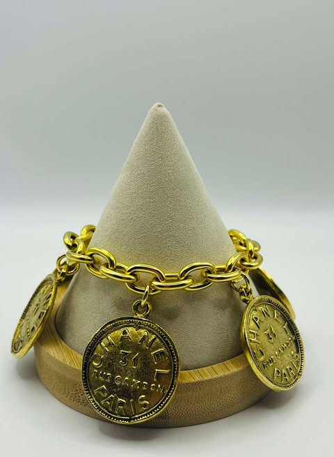 Yochi Chanel Charm Bracelet