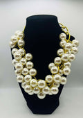 Yochi Pearl Statement Necklace