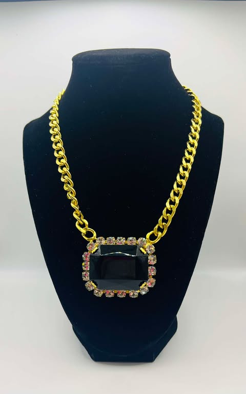 Yochi Stone Chain Necklace