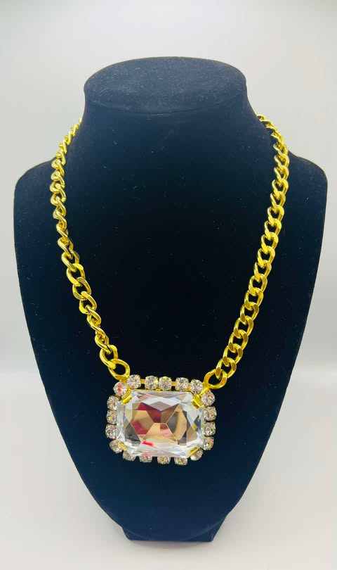 Yochi Stone Chain Necklace