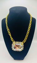 Yochi Stone Chain Necklace