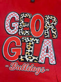 Georgia Bulldogs Red Short Sleeve T-Shirt