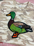 Camo Mallard Duck Short Sleeve T-Shirt