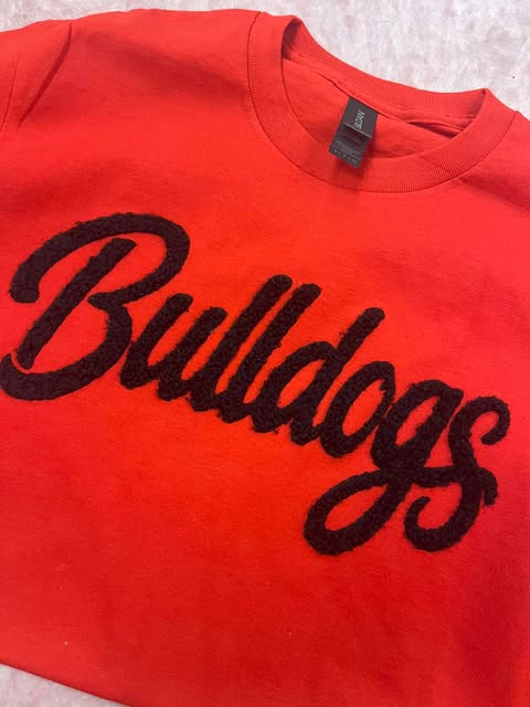 Bulldogs Puff Short Sleeve T-Shirt
