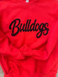 Bulldog Chenille Sweatshirt