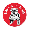 Damn Good Dawg Game Day Button