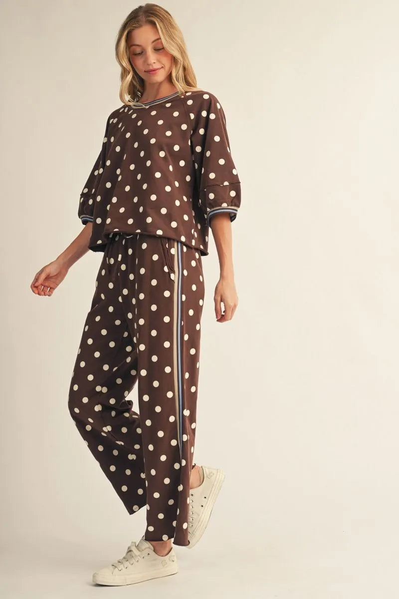 Patsy Polka Dot Pant Set