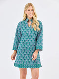 Brenda Mary Square Ocean Sunshower Flora Dress